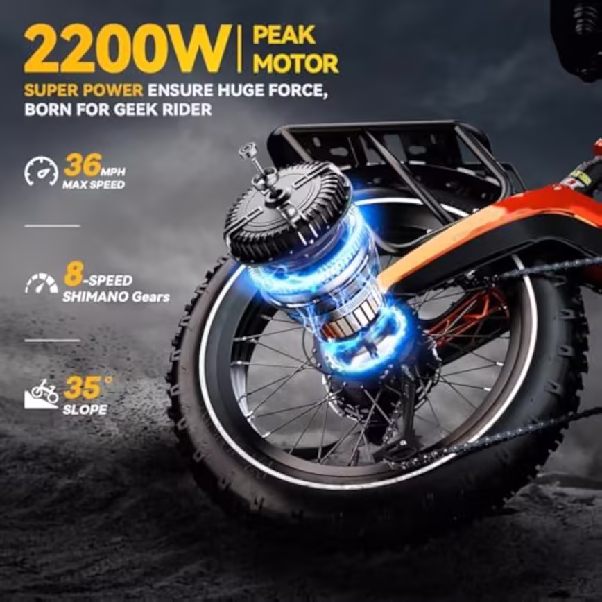 EK6 Folding Electric Bike 4