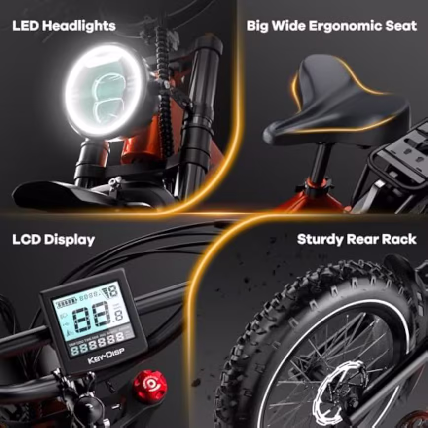 EK6 Folding Electric Bike 5